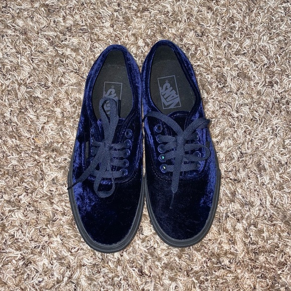 vans midnight blue